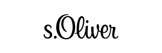 Der Text "s.Oliver" ist in eleganter, kursiver Schrift auf weißem Hintergrund dargestellt, ohne weitere visuelle Elemente oder Dekorationen.
