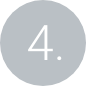 Ein grauer Kreis mit der weißen Zahl "4." in der Mitte, auf neutralem Hintergrund platziert.