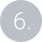 Ein großer grauer Kreis mit der weißen Zahl "6." in der Mitte, keine weiteren Elemente oder Text im Bild.